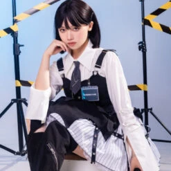 Machinist Miri Lori Vest And Skirt Setup With Belt -LOLITA Shop 007IGxwvgy1h7gkryfun9j324836cb2a