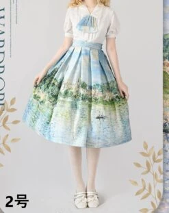 A Total Of 15 Skirts With Monet Paintings -LOLITA Shop 022c3c6d aa84 44cd 9c03 0361b1f5ce02