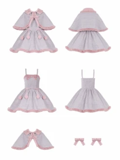 Love Song Pink Boa Jumper Skirt And Cape 32 Love Song Pink Boa Jumper Skirt And Cape -LOLITA Shop 11 f7f81f43 6b3c 475e 81c0 745676e61959