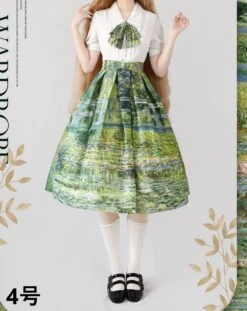 A Total Of 15 Skirts With Monet Paintings -LOLITA Shop 1499b383 2f8c 4b1a 9101 b7471374d0bf