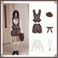 Manchester City V-neck Vest And Shorts Set -LOLITA Shop 14 7d17ae70 af6c 4a01 a5cb db9023a7bf89