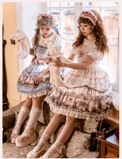 Little Bear's Dollhouse Jumper Skirt 23 Little Bear's Dollhouse Jumper Skirt -LOLITA Shop 14 85fc9fc2 1374 456c a2dc cd77e5cd542d