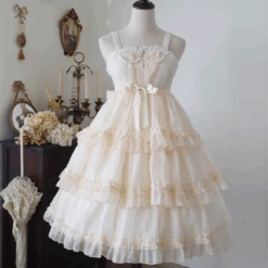 Maiden's Holiday Pearl Puff Jumper Skirt All 6 Colors -LOLITA Shop 19 ca280d50 7cbc 4590 97b9 45f4215c7b2b