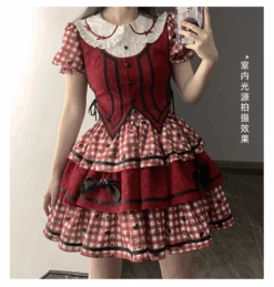 Queen Of Hearts Gingham Check Blouse And Skirt Setup 23 Queen Of Hearts Gingham Check Blouse And Skirt Setup -LOLITA Shop 19 e58993fc de5a 4285 bdfe 9b64984266f8