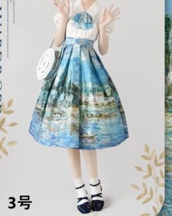 A Total Of 15 Skirts With Monet Paintings -LOLITA Shop 1b9daf5c c99e 421d 9979 e14a4317f849