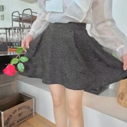 Ribbon Blouse Rose Pattern Skirt Setup 16 Ribbon Blouse Rose Pattern Skirt Setup -LOLITA Shop 2023 05 17123825 1
