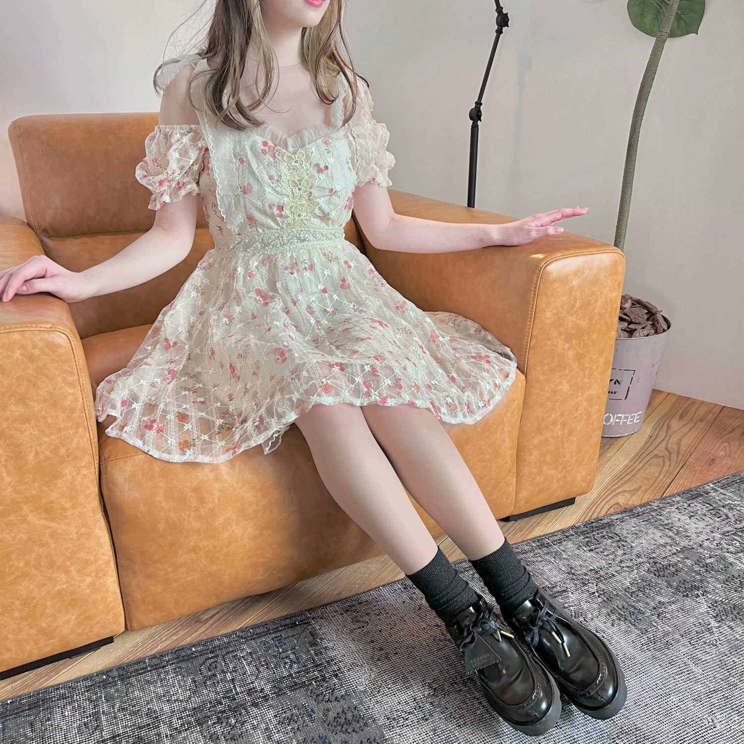 High Waist French Dress 3 High Waist French Dress