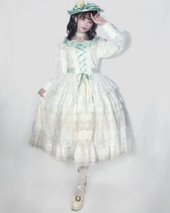 [Pre-order] Bell Orchid Flower Embroidery Open Skirt Elegant Dress -LOLITA Shop 224BEA4C 0804 4E9F 8223 7664D5ACD8AA ef0bd23d d62b 40f7 8a84 fdb8f03089a5