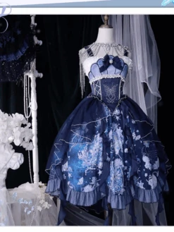 [Pre-order] Deep Sea Story Sparkling Kaigetsu Jumper Skirt -LOLITA Shop 27 d6783ca3 b2ff 4588 a2e1 96a39413d8bf
