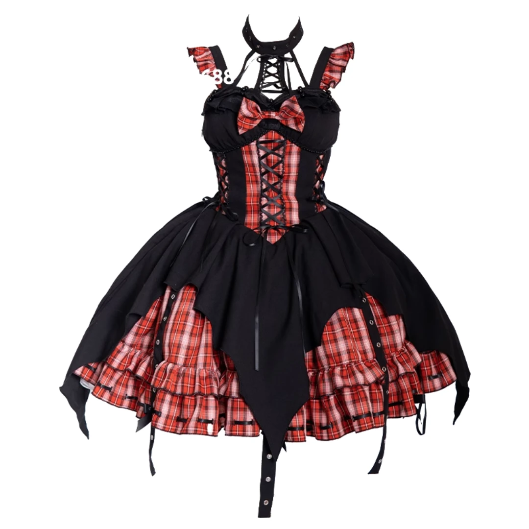 Heaven And Hell Subculture Check Jumper Skirt 12 Heaven And Hell Subculture Check Jumper Skirt - Image 10