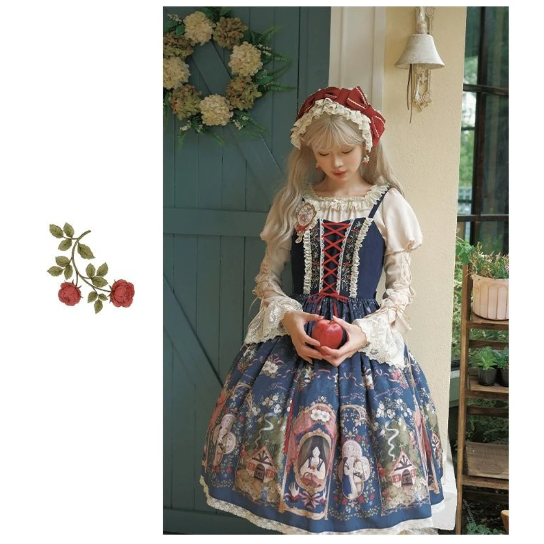 Rosy Cheeks Snow White Jumper Skirt 14 Rosy Cheeks Snow White Jumper Skirt - Image 12