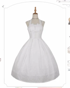 Actress Style Embossed Jacquard Jumper Skirt -LOLITA Shop 2 d6904913 5743 46e4 adff 5c3c10c1d700