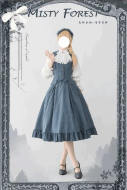 Misty Forest Classical Vest And Skirt All 4 Colors -LOLITA Shop 2 dea13cdc 150f 4aae bdb2 5a793aef63df