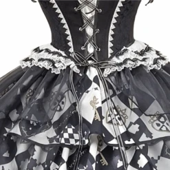 JOKER CARD Setup With Block Check Tulle Skirt -LOLITA Shop 3 103b8802 c7cb 4335 b038 15862db9b63f