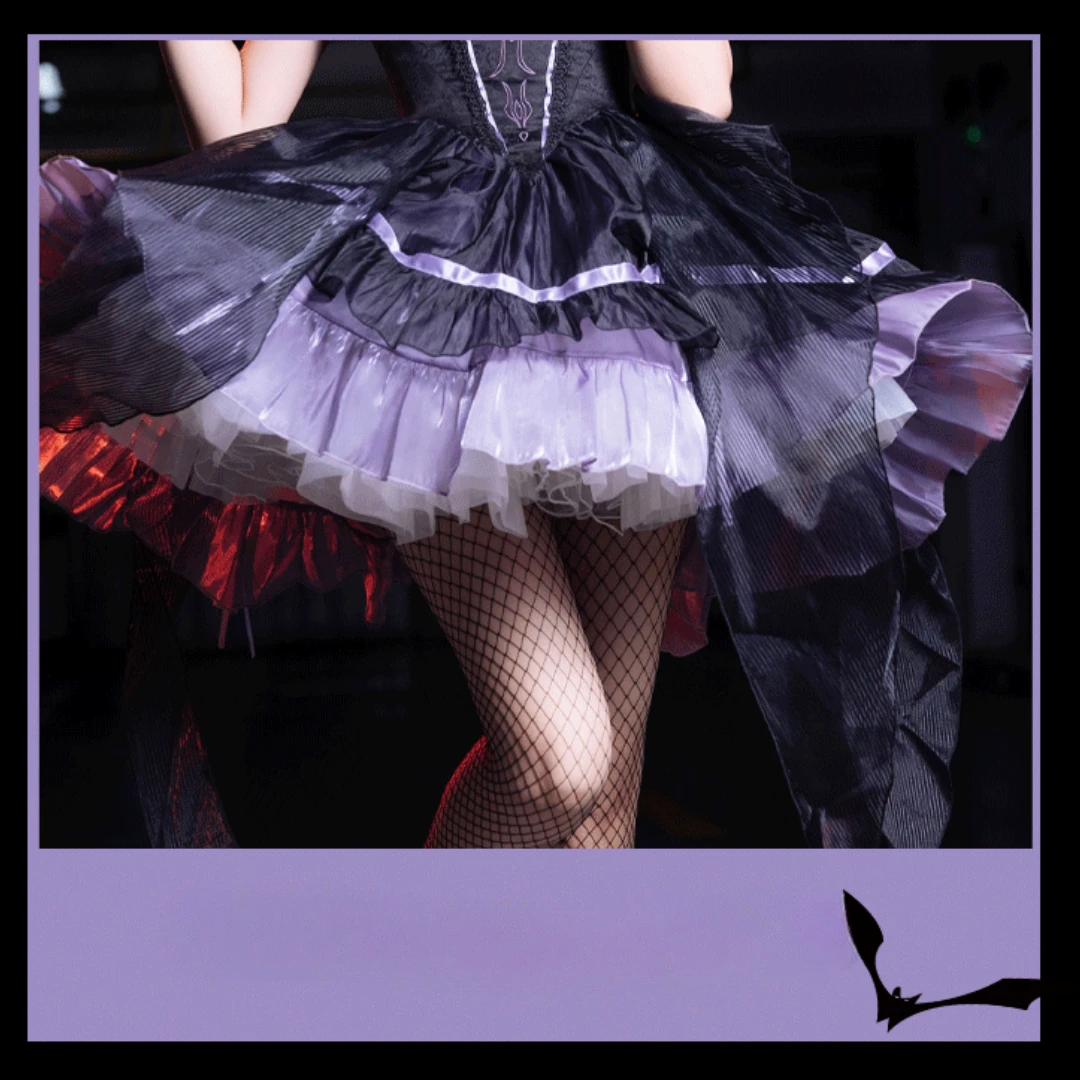 Black Devil Tulle Frill Jumper Skirt 10 Black Devil Tulle Frill Jumper Skirt - Image 8