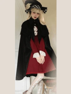 Thorns Cross 2way Black Cloak -LOLITA Shop 3 9cf7dc06 c4af 4f75 a18c bba240de506a
