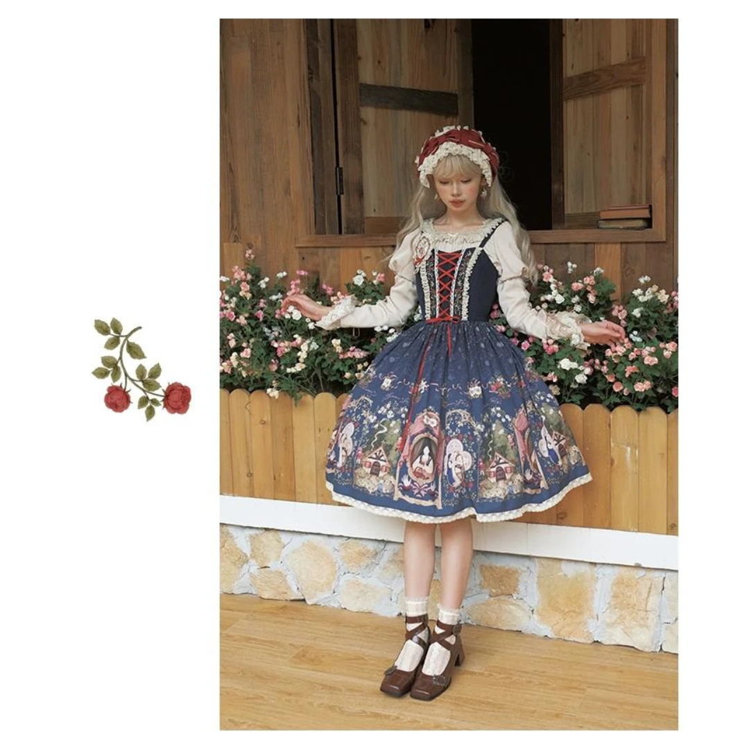 Rosy Cheeks Snow White Jumper Skirt 16 Rosy Cheeks Snow White Jumper Skirt - Image 14