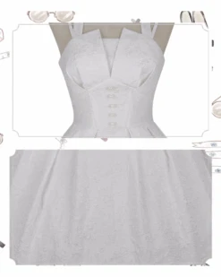 Actress Style Embossed Jacquard Jumper Skirt -LOLITA Shop 4 4e93dbf6 a59a 4f31 9b84 08e37b378cfe