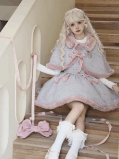 Love Song Pink Boa Jumper Skirt And Cape 27 Love Song Pink Boa Jumper Skirt And Cape -LOLITA Shop 4 8fcd9e84 5eb6 49fc acb6 c444bda20204