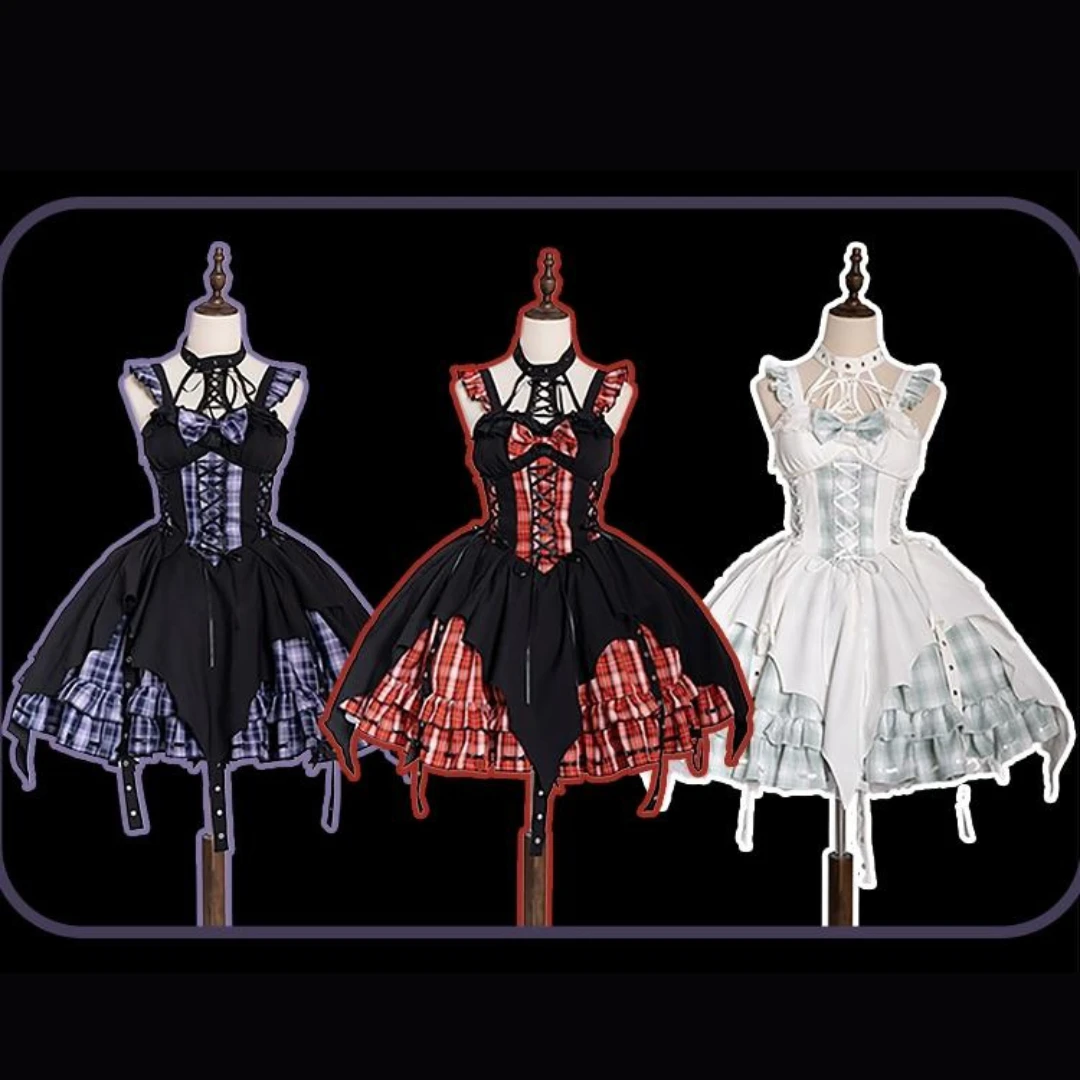 Heaven And Hell Subculture Check Jumper Skirt 19 Heaven And Hell Subculture Check Jumper Skirt - Image 17