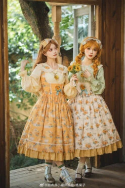 [Pre-order] Gardening Sunflower Embroidered Collar Blouse -LOLITA Shop 4ab72c43gy1hu1876xj1ej21hc27zu0x