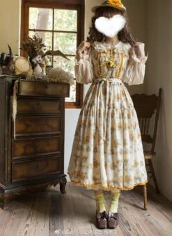 [Pre-order] Gardening Sunflower Jumper Skirt Print Type -LOLITA Shop 4ab72c43gy1hul37uerphj21fxcmxnpn d8b04e5f bc81 47d0 bbbd ca32bed8e691