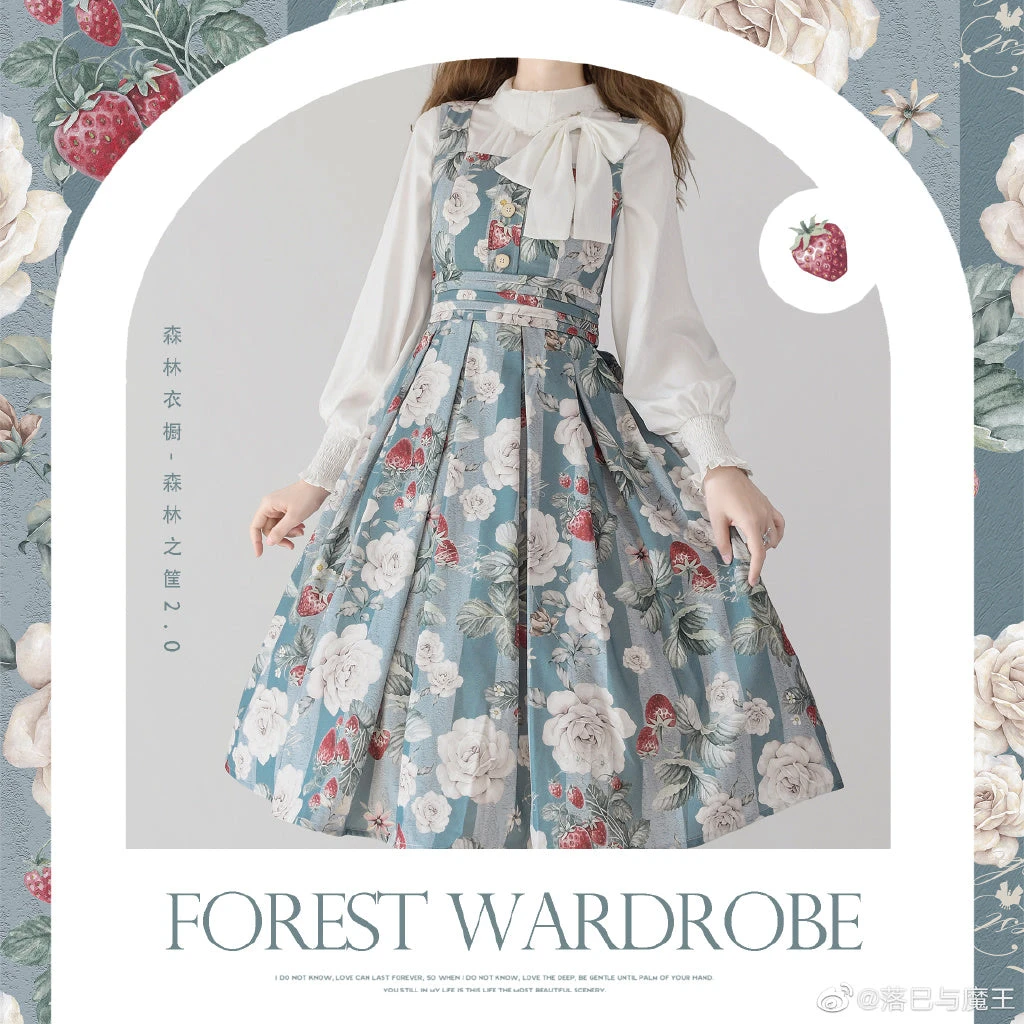 Classical 2way High Waist Jumper Skirt 5 Classical 2way High Waist Jumper Skirt - Image 3