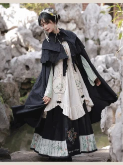 Thorns Cross 2way Black Cloak -LOLITA Shop 5 f0d4f498 a7cb 4760 98d2 7d3ec41d10ba