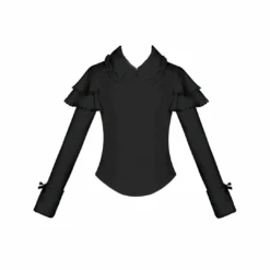 Boa Docking Shoulder Frill Knit Top 39 Boa Docking Shoulder Frill Knit Top -LOLITA Shop 5 fddbe379 08ed 4abf a724 f94837a55689