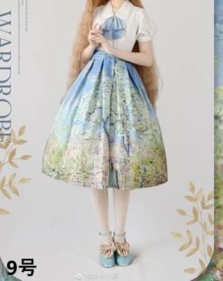 A Total Of 15 Skirts With Monet Paintings -LOLITA Shop 6525cf7f c4f9 4704 a7e5 3ddb2efca1dd