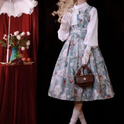 Classical 2way High Waist Jumper Skirt 20 Classical 2way High Waist Jumper Skirt -LOLITA Shop 699d034bgy1h7k12lncbtj22pj3m1hdv