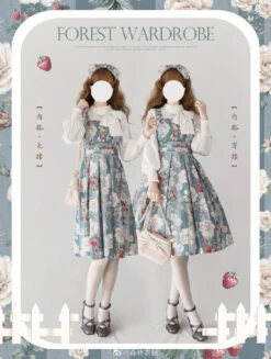 Classical 2way High Waist Jumper Skirt 16 Classical 2way High Waist Jumper Skirt -LOLITA Shop 699d034bgy1h7k130ltc1j21r02bc4qq