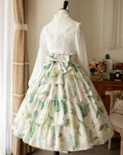 Lemon And Suzuran French Sleeve Jumper Skirt With Ribbon Hair Accessory 20 Lemon And Suzuran French Sleeve Jumper Skirt With Ribbon Hair Accessory -LOLITA Shop 699d034bgy1hcfpca2vy1j22i03r0e86