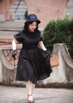 [Pre-order] Forest Gallery Retro Elegant Dress With Ribbon Hair Accessory Type 3 -LOLITA Shop 699d034bgy1hr9wat9w1hj21xg2p87wi