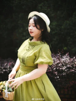 [Pre-order] Forest Gallery Retro Elegant Dress With Ribbon Hair Accessory Type 3 -LOLITA Shop 699d034bgy1hrgu90n5tgj21xg2klx6p