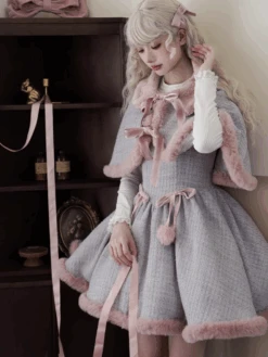 Love Song Pink Boa Jumper Skirt And Cape 29 Love Song Pink Boa Jumper Skirt And Cape -LOLITA Shop 6 2f74f3de 6720 4f86 80fb 73e57f2bbee4