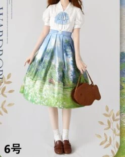A Total Of 15 Skirts With Monet Paintings -LOLITA Shop 6bdddf4b bb40 4a43 bb82 440fd6d92ae3
