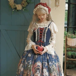 Rosy Cheeks Snow White Jumper Skirt 30 Rosy Cheeks Snow White Jumper Skirt -LOLITA Shop 7 437bd65c c179 4199 a5a5 bc9d2d890f9f