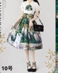 A Total Of 15 Skirts With Monet Paintings -LOLITA Shop 7d3b2582 0f9e 457a 91cd a47d5b5bb230
