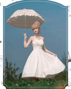 Actress Style Embossed Jacquard Jumper Skirt -LOLITA Shop 8 51a4c43d 5b60 43c8 9f71 4ec7c2c11b44