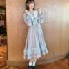 [Worn By Liyuu] Gray Blue Lolita Dress In Sailor Color -LOLITA Shop FJyfU5AakAEsaKd