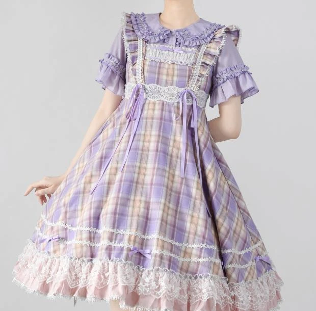 Endless Summer Madras Check High Waist Jumper Skirt 18 Endless Summer Madras Check High Waist Jumper Skirt - Image 16