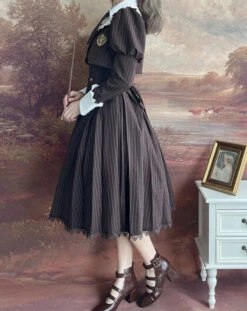 [Reservation Sale] School Uniform Style Fake Layered Dress -LOLITA Shop O1CN010LQpO628AaWLwZuo2 1790657892