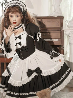 Jumper Skirt With Little Maid Bolero -LOLITA Shop O1CN010VoD7D1jmGitSLete 290794590