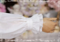 [Outlet] French Girly Ribbon Tie Blouse -LOLITA Shop O1CN010aCRx51FteYH9aRMq 32520545