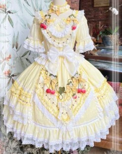 Strawberry Princess Dress With Ruffles And Ribbons In 4 Colors -LOLITA Shop O1CN0111mvcZ1uPKaZVulMJ 43566029