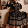 Makucho Sword And Butterfly Gothic Lolita Jumper Skirt Full Set -LOLITA Shop O1CN011ZlsNN2CZ6NSm2HvR 2528448487