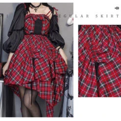 Punk Lolita Tartan Check Jumper Skirt 29 Punk Lolita Tartan Check Jumper Skirt -LOLITA Shop O1CN0120n1Bz1h1QvsF99FU 3017094217