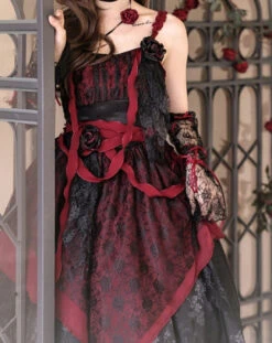 Elegant Gothic Irregular Hem Jumperskirt 33 Elegant Gothic Irregular Hem Jumperskirt -LOLITA Shop O1CN012ZlXHU2CZ6CGDoULm 2528448487