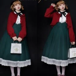 Freya's Fall Classical Lace Sleeve Dress -LOLITA Shop O1CN012utsf81HHIdGisqp8 2866810732 1